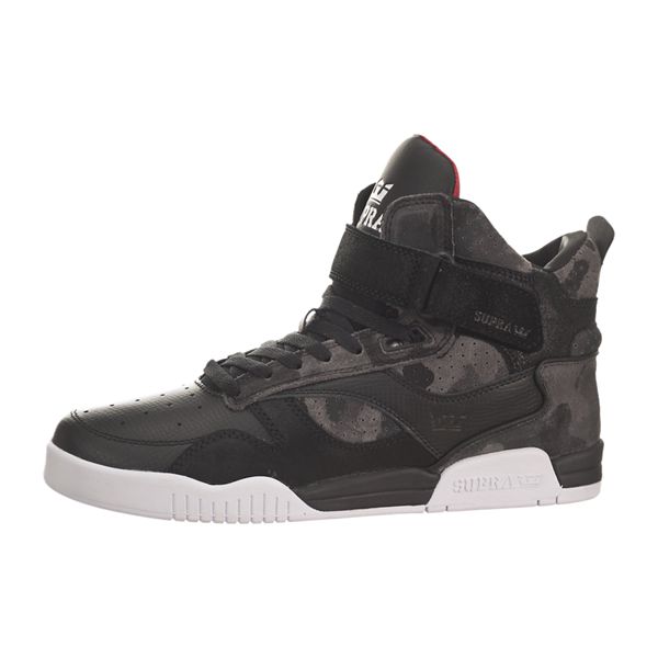 Supra Womens Bleeker High Top Shoes - Black Camouflage | Canada S1658-0S40